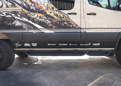 Mercedes Sprinter Side Steps - Tube Version (Passenger Side) by Roambuilt