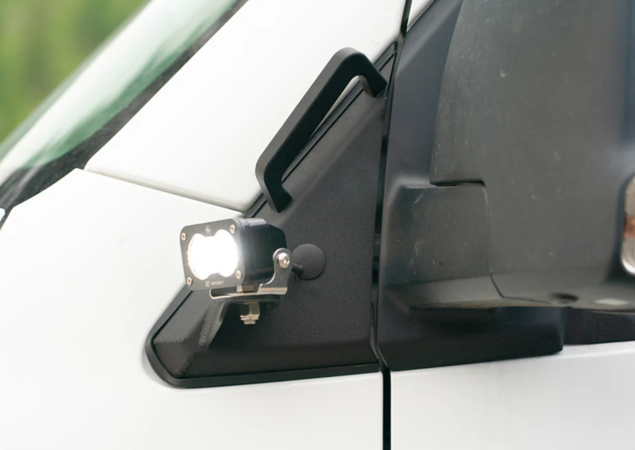 A-Pillar Grab Handle Light Mount - Sprinter (2019+) by Van Compass