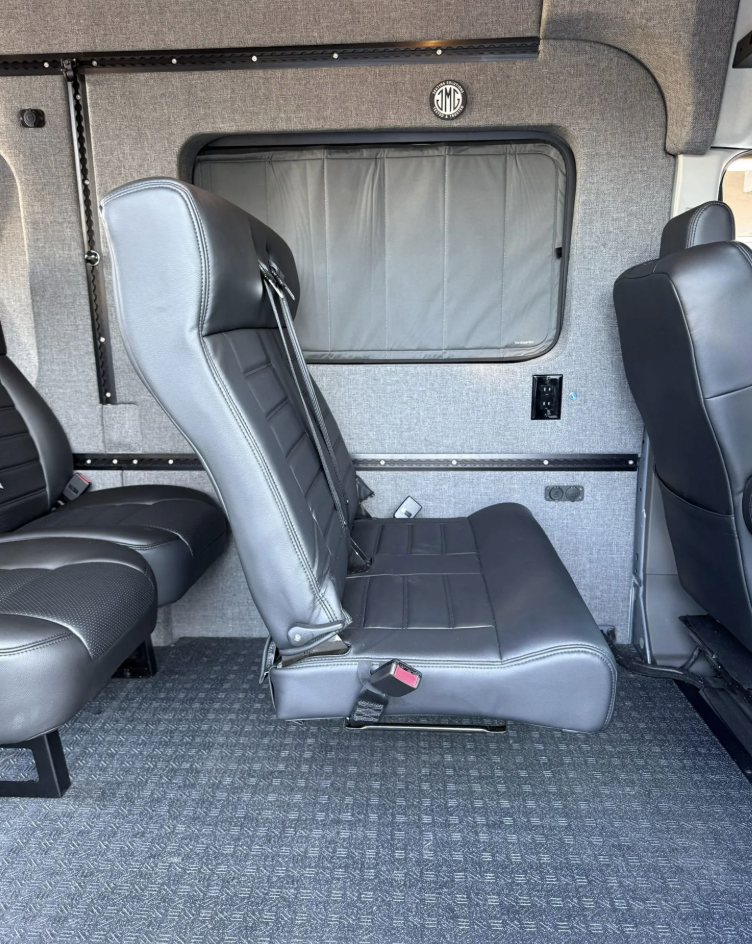 Flip-Up Double Bench Seat and Mounting Kit by JMG Systems
