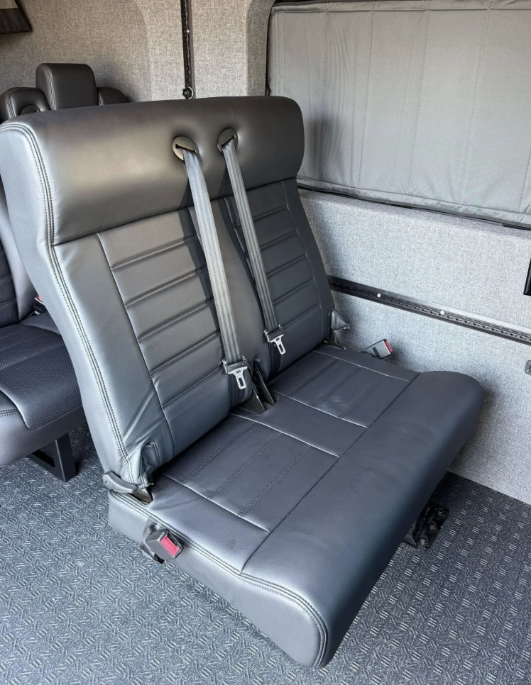 Flip-Up Double Bench Seat and Mounting Kit by JMG Systems