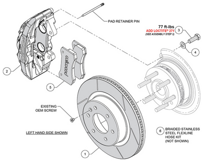 Wilwood Rear Brakes for Sprinter AWD (2023+ 2500)