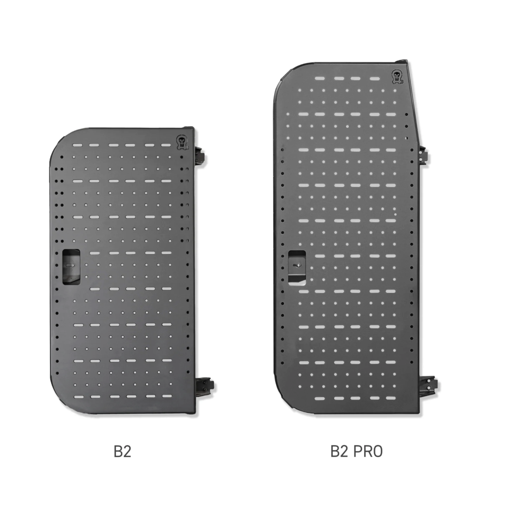 Owl Vans Sprinter Bike Rack and Box Carrier : Rear Door B2