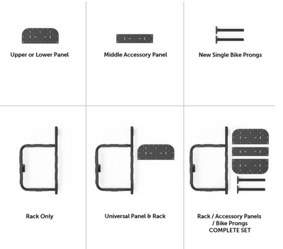 Rover Vans Accessory Rack Passenger Side for Ford Transit