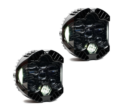 DOT LP6 LED Headlight Replacement Pair - Universal by Baja Designs