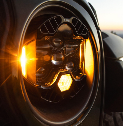 DOT LP6 LED Headlight Replacement Pair - Universal by Baja Designs