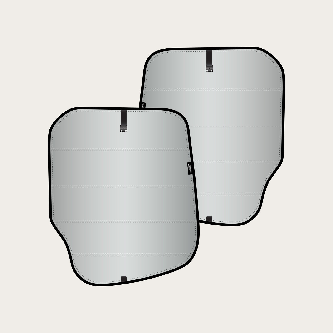 Sprinter 2007–2018 - Rear Door Shades (set) by Vanmade Gear