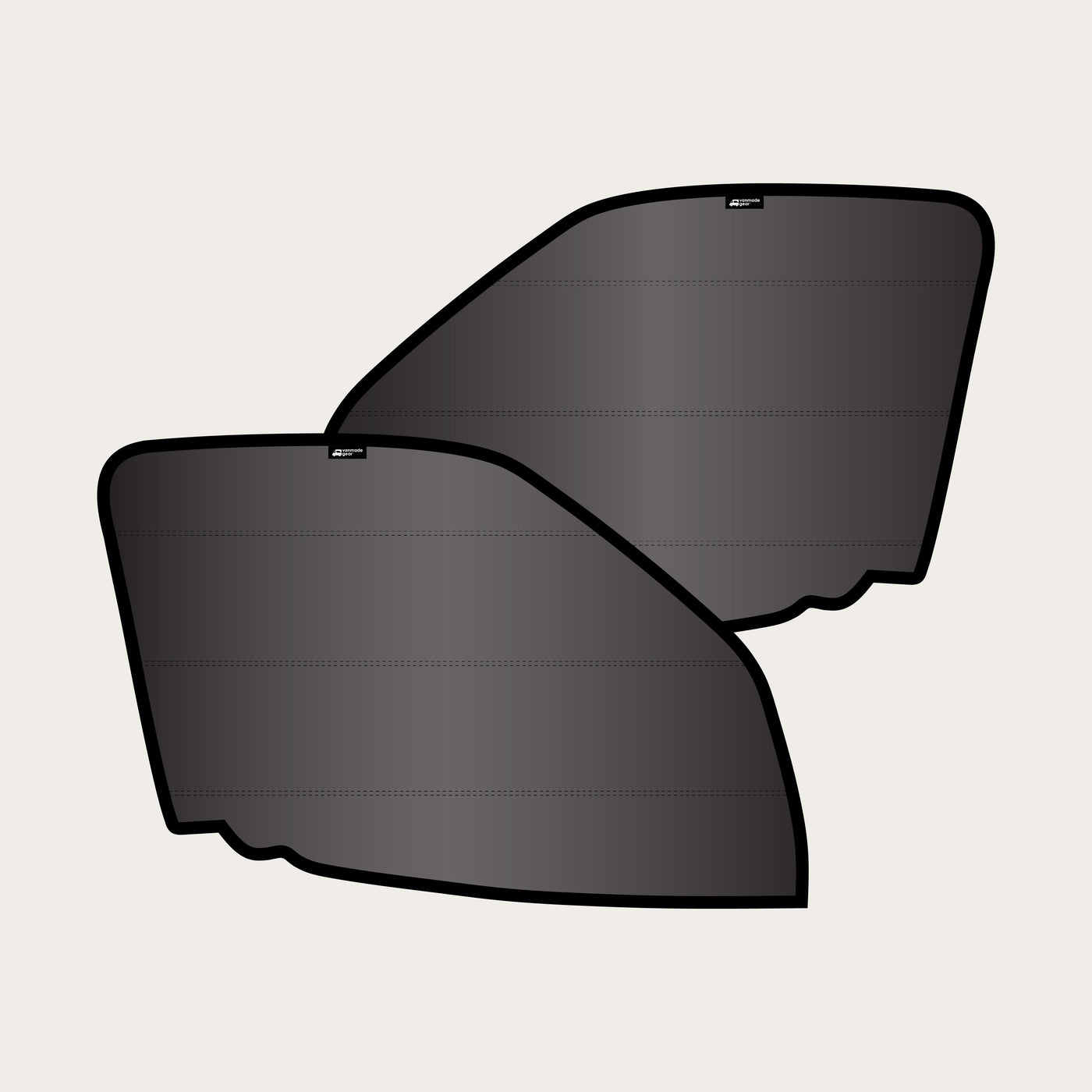Sprinter 2019+ - Front Door Shades (set) by Vanmade Gear