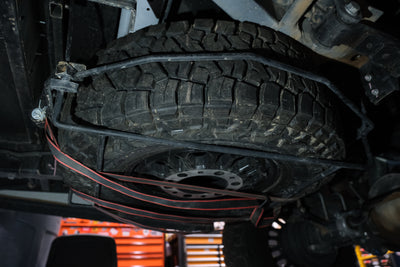 Tire Cage for Sprinter 3500 / Sprinter EKKO by FreedomVanGo