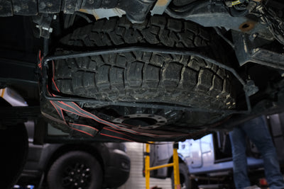 Tire Cage for Sprinter 3500 / Sprinter EKKO by FreedomVanGo