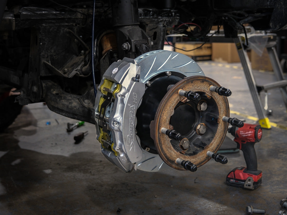 Sprinter Brake System Big Brake Upgrade for Winnebago Sprinter Ekko 23b Super Single by Roto ...