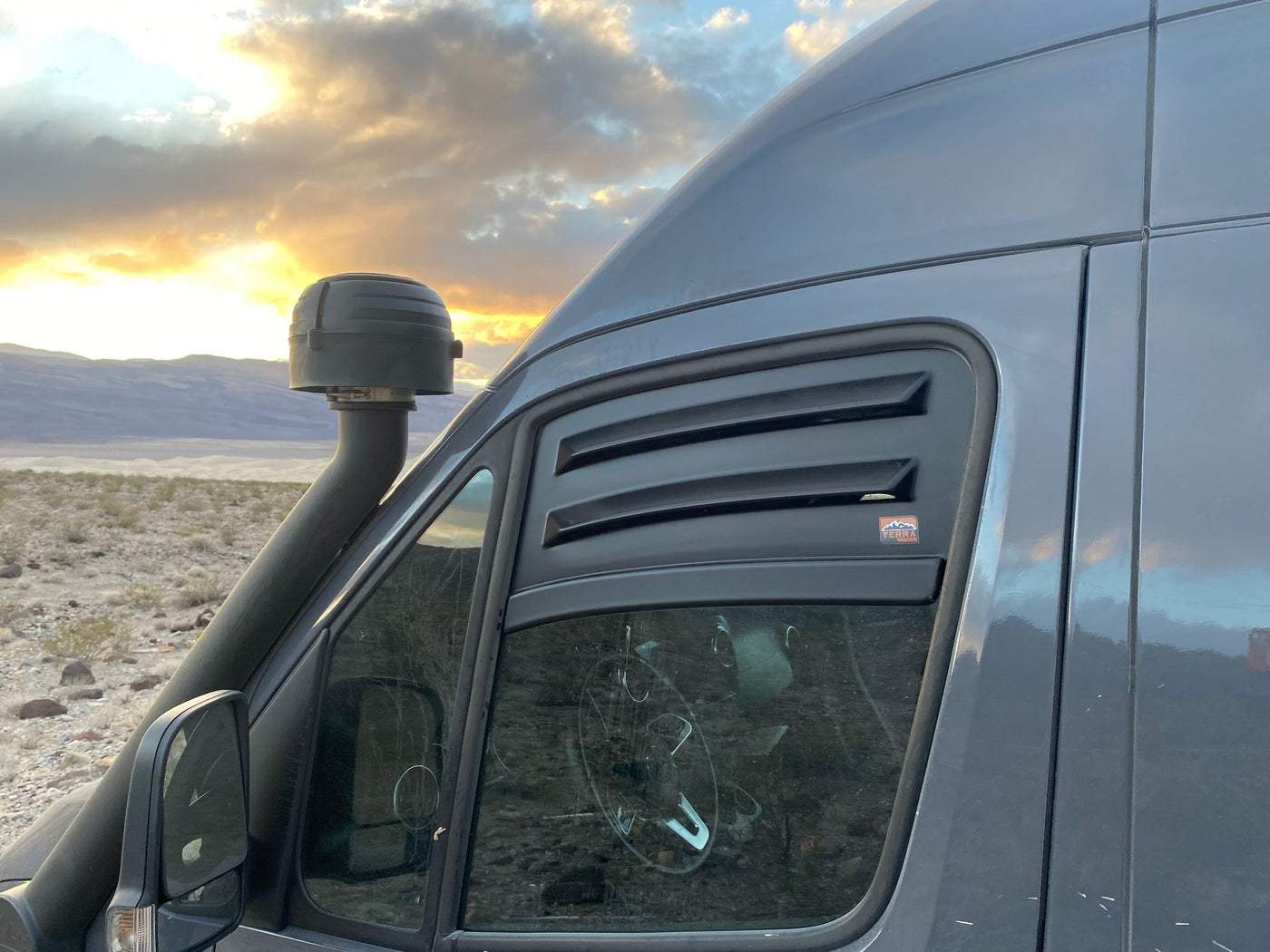 Terrawagen Bug Barrier for Tiffin Open Trail - installed