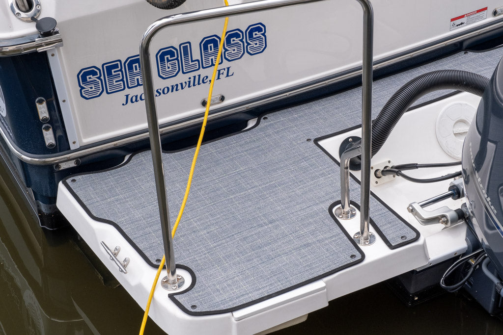 Ranger Tugs 2017+ R-23 Swim Platform Mat by FreedomVanGo