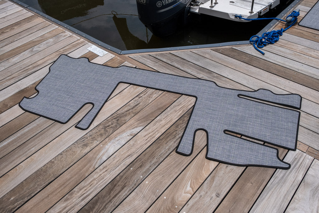 Ranger Tugs 2017+ R-23 Swim Platform Mat by FreedomVanGo