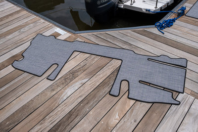 Ranger Tugs 2017+ R-23 Swim Platform Mat by FreedomVanGo