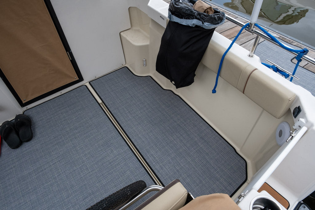 Ranger Tugs 2017+ R-23 Lazarette Deck Mat Set by FreedomVanGo