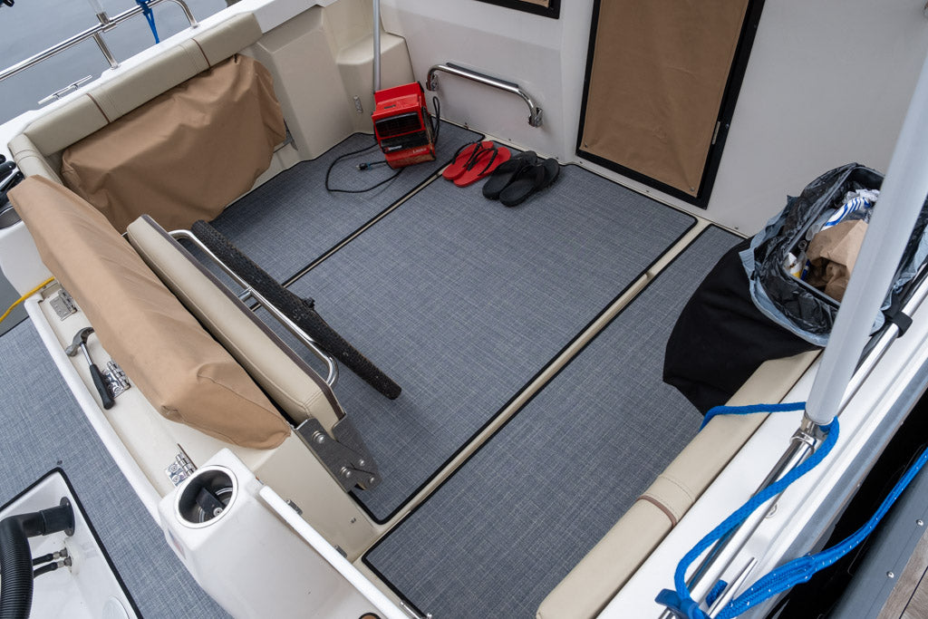 Ranger Tugs 2017+ R-23 Lazarette Deck Mat Set by FreedomVanGo