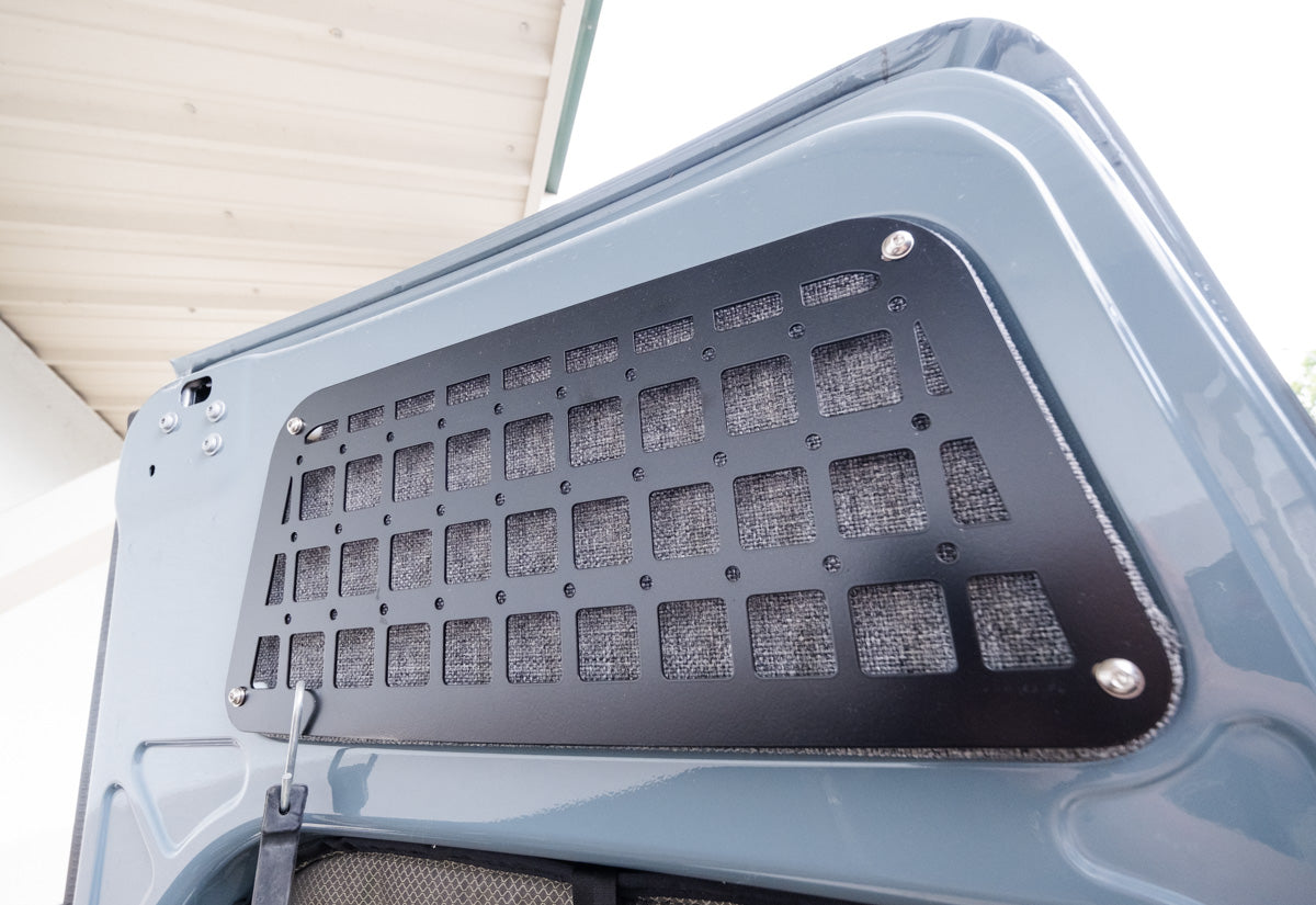 Sprinter Rear Door Panel Or Rack The Original Rear Door Modular MOLLE Storage Panel for Mercedes Sprint ...