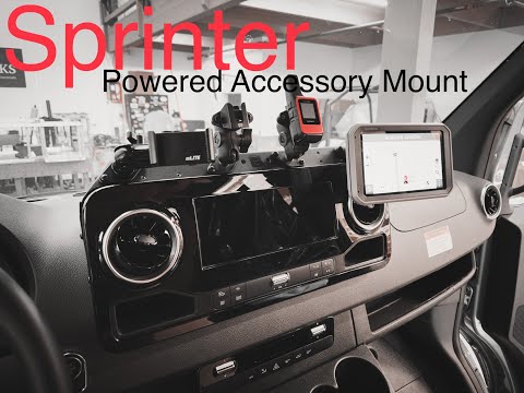 Sprinter Powered Accessory Mount (SPAM) by Expedition Essentials with Starter Pack!