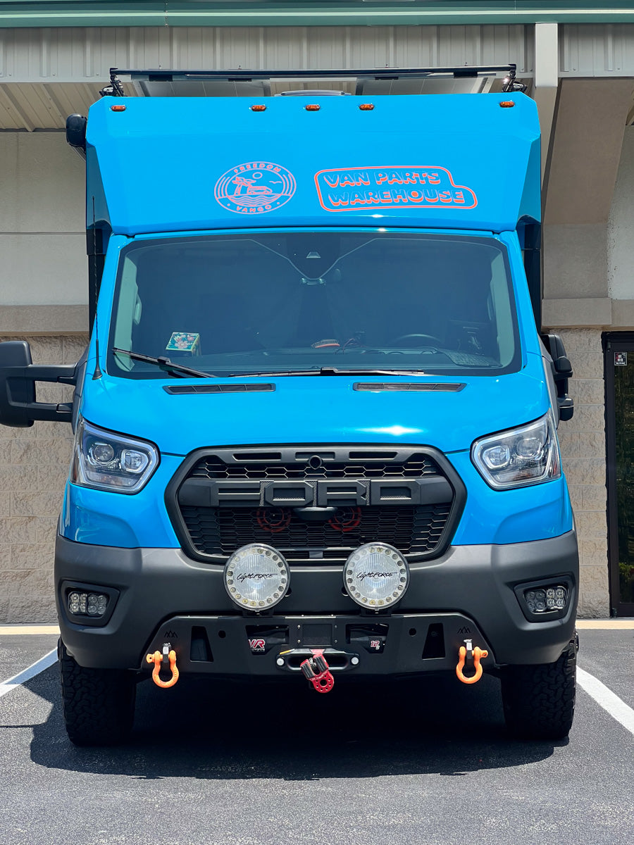 Ford Transit 2020+ Scout Front Bumper by Backwoods Adventure Mods