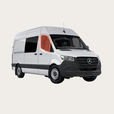 Sprinter 2019+ - Front Door Shades (set) by Vanmade Gear