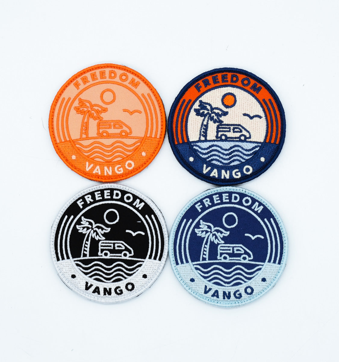 FreedomVanGo Classic Logo Patches