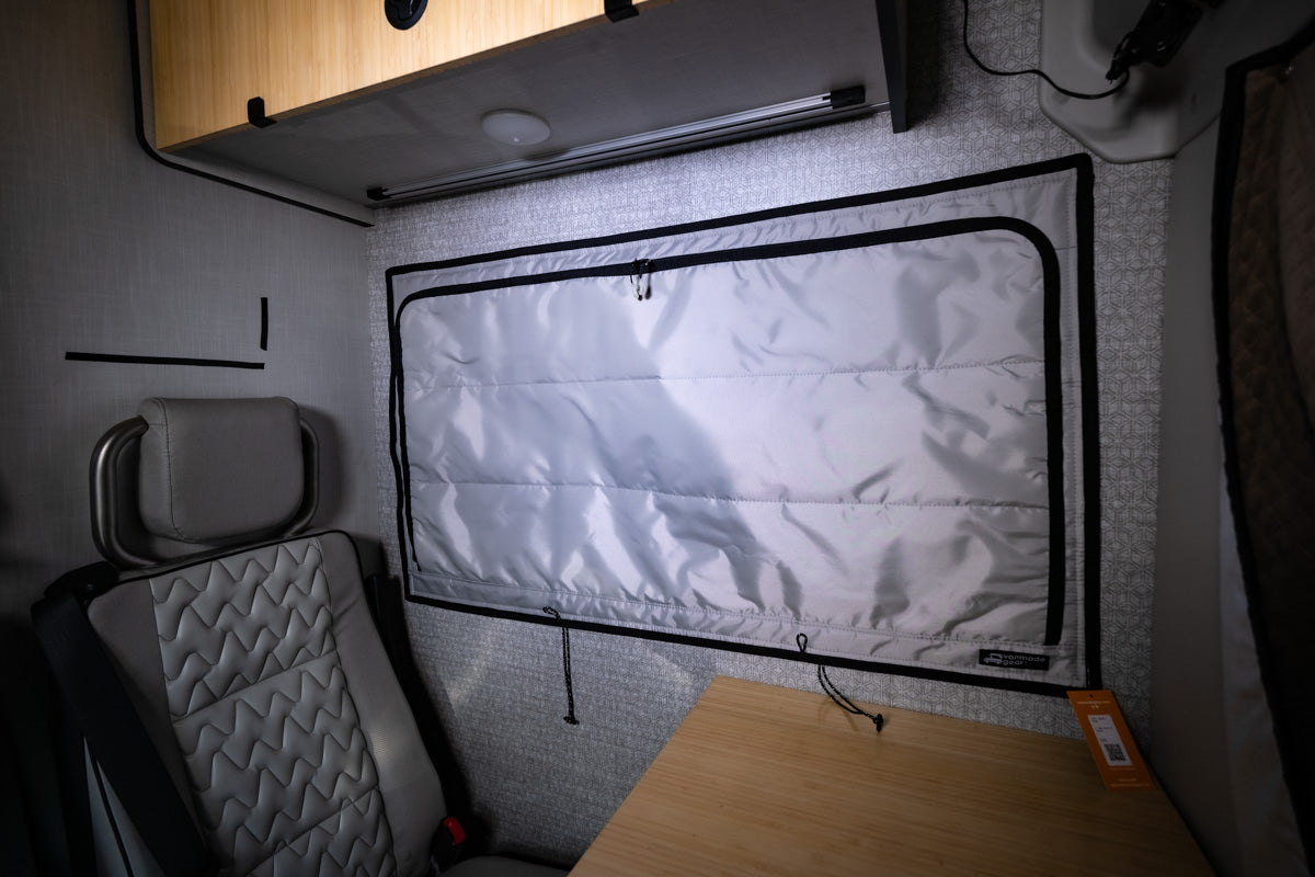 Winnebago Transit Ekko 22a Interior Coach Shade Upgrade by VanMadeGear
