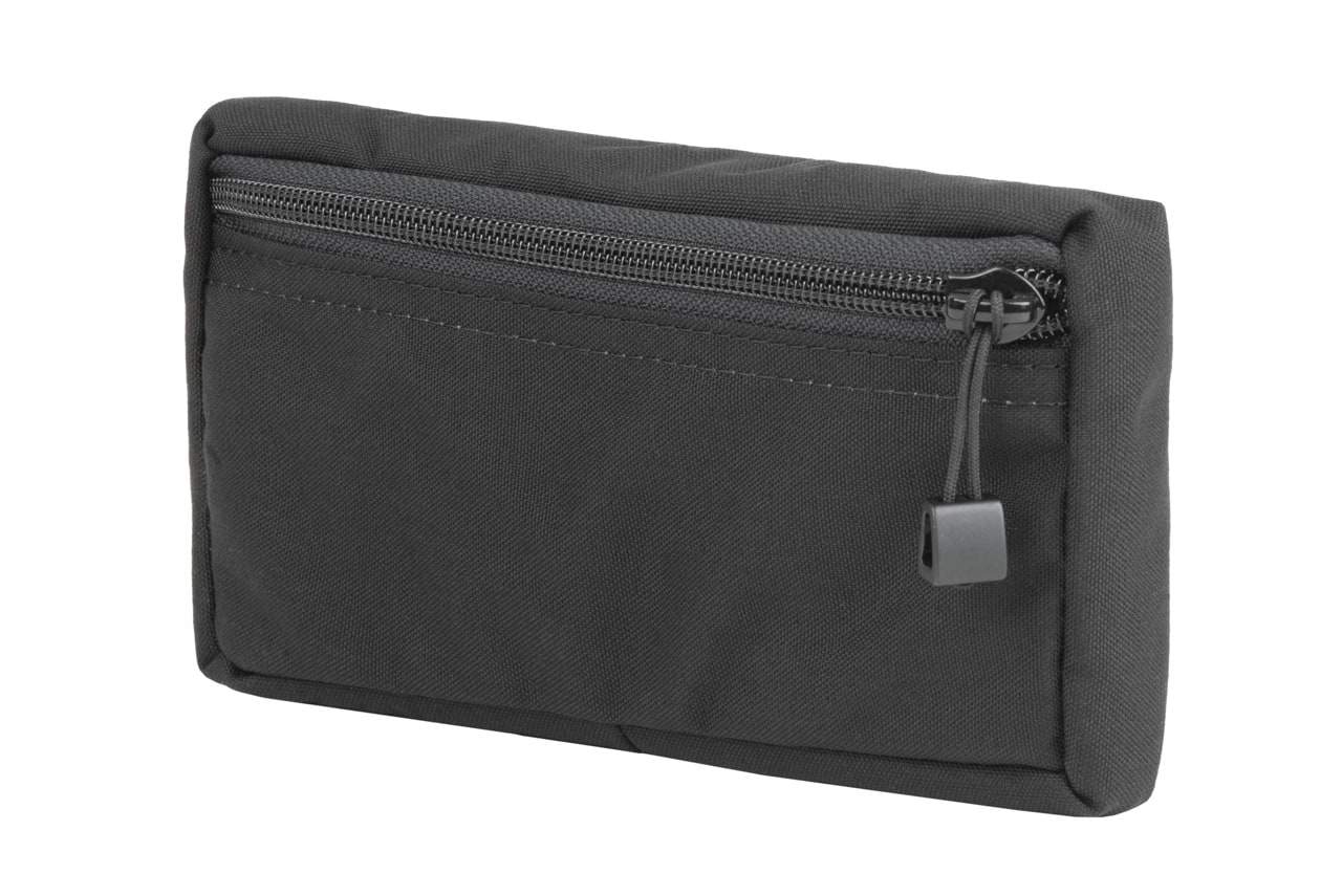 Solid Front Velcro Pouch Medium - 4 x 8 x 1