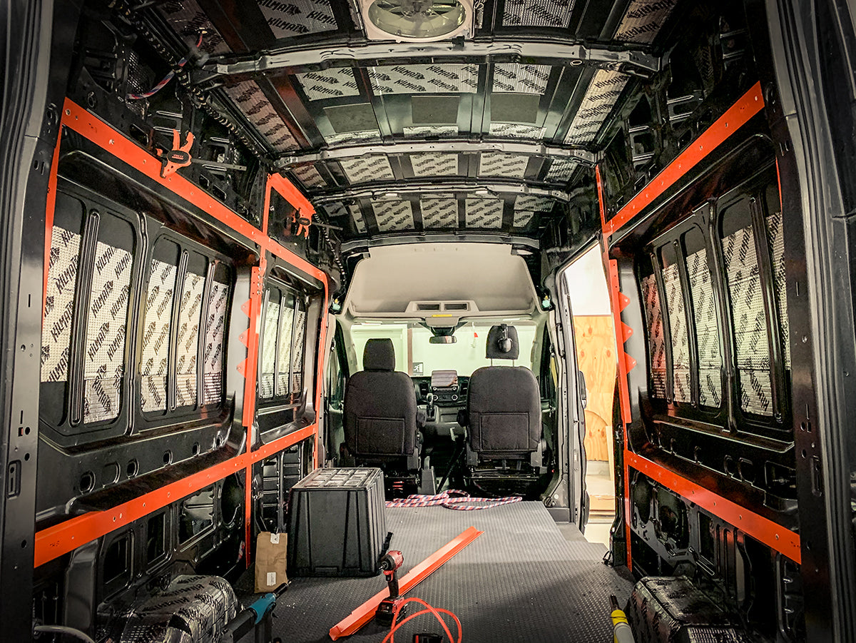 Interior Conversion Kit - Ford Transit by Adventure Wagon – FreedomVanGo
