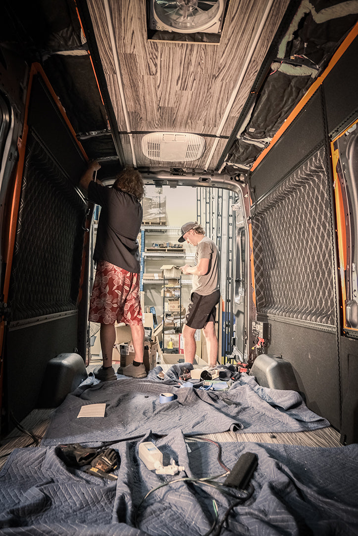 Interior Conversion Kit - Ford Transit by Adventure Wagon – FreedomVanGo