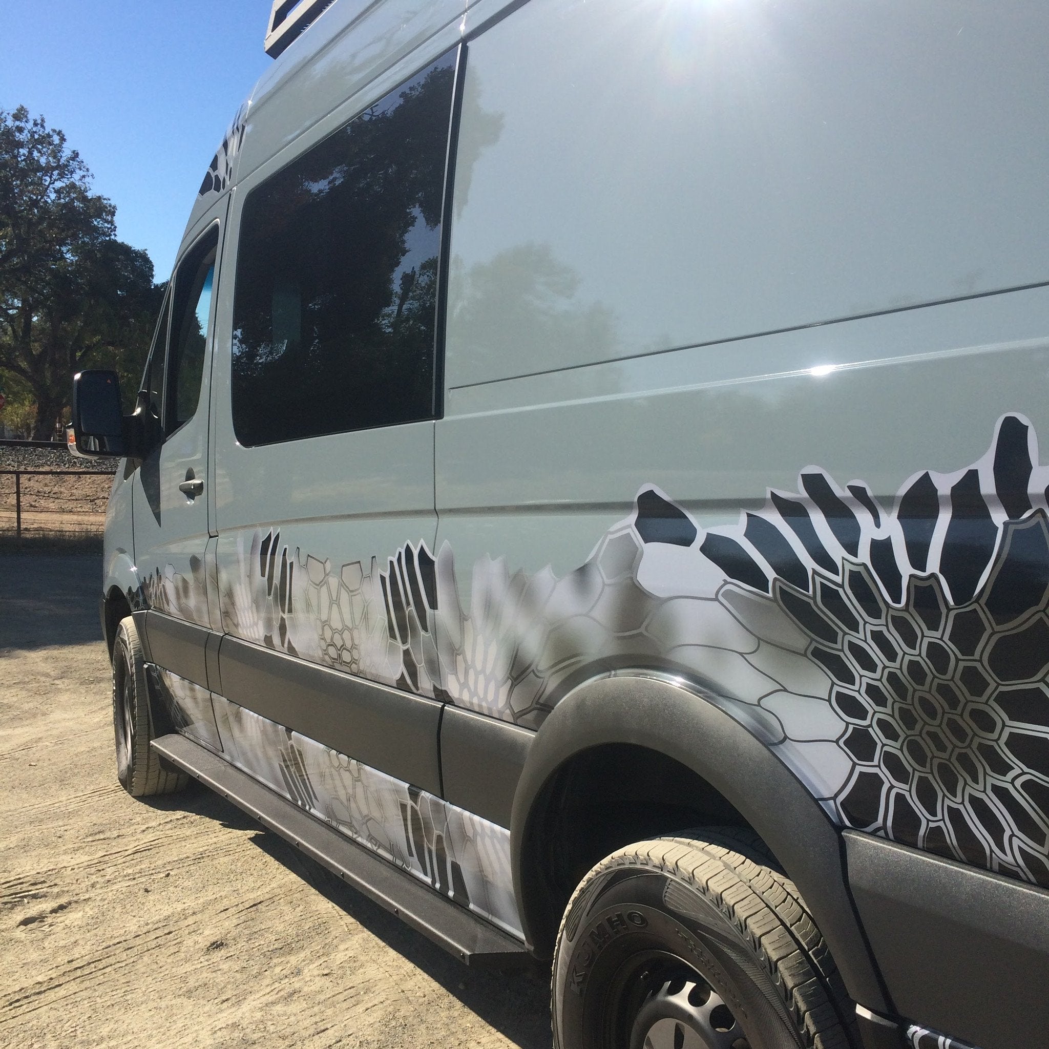 Mercedes Sprinter 2015+ 4x4 Rocker Guards by Van Compass – FreedomVanGo