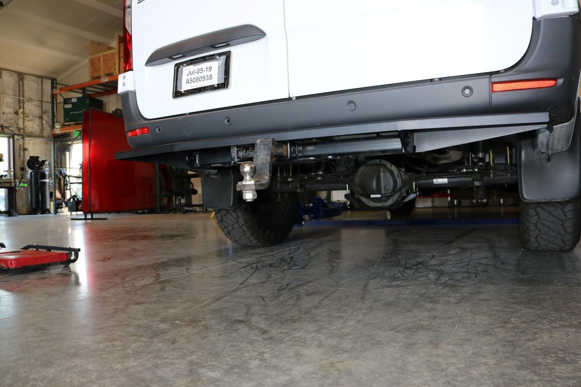 Mercedes Sprinter 2019+ Rear Tug Step by Van Compass – FreedomVanGo