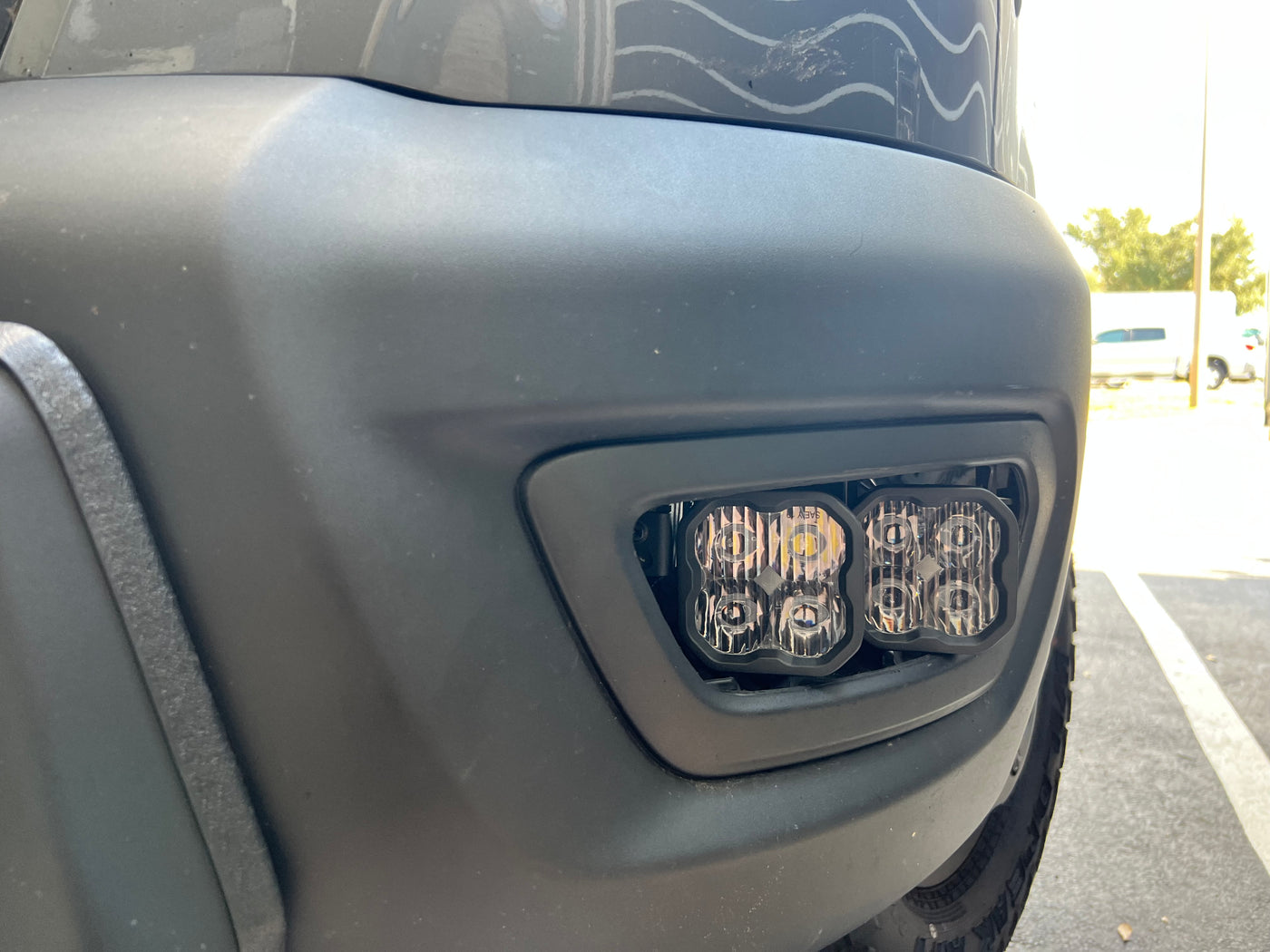 2020+ Ford Transit Foglight Upgrade by FreedomVanGo