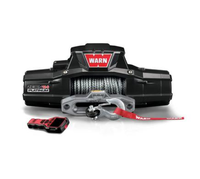 ZEON Platinum 12-S Recovery 12000lb Winch with Spydura Synthetic Rope by WARN Industries