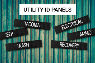 Utility ID Panels by Blue Ridge Overland Gear