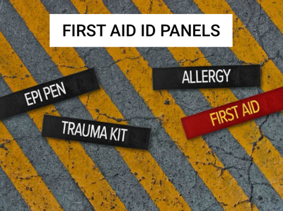 First Aid ID Panels by Blue Ridge Overland Gear