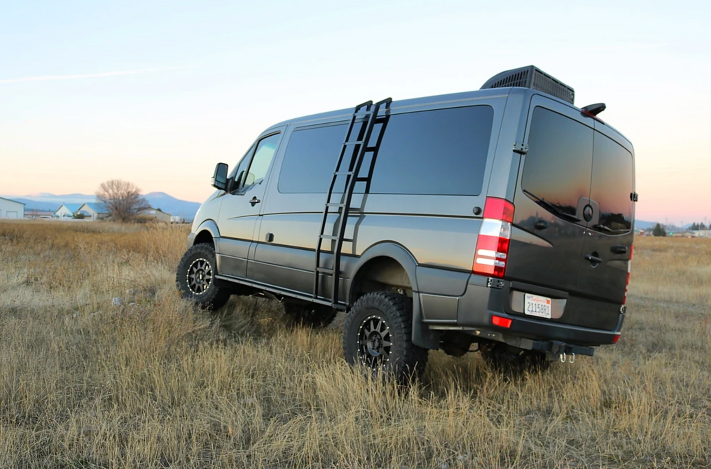 Lifted online sprinter van