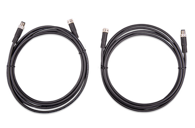 M8 Circular Connector M/F 3 pole cable 1m-3m (bag of 2) by Victron Energy