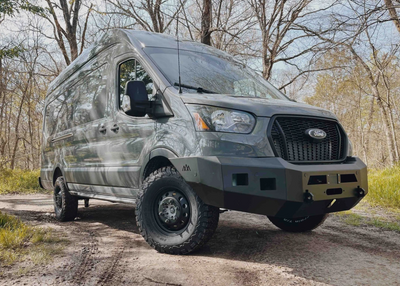 Ford Transit (2020+) Front Bumper No Bull Bar by Backwoods Adventure Mods