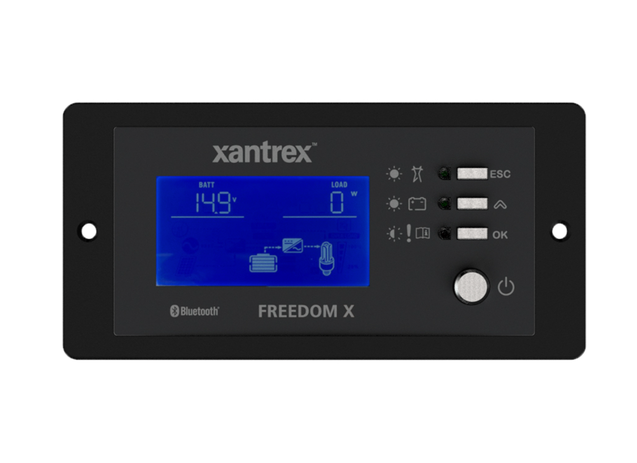 Freedom X & XC Remote Panel with Bluetooth & 25' Network Cable by Xantrex