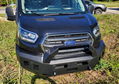 Transit Front Bumper with Bull Bar by Backwoods Adventure Mods