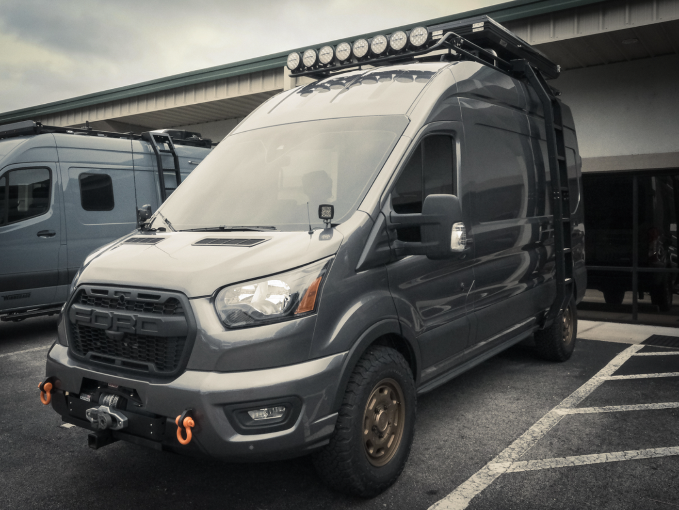 Ford Transit Rapter Ford Transit late 2020+ Raptor Grill – FreedomVanGo