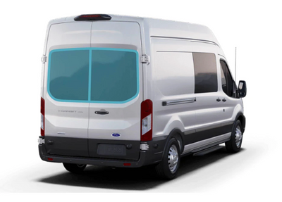 Ford Transit - Rear Door Shades (Set) by Vanmade Gear