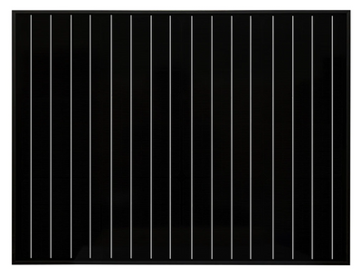 Mega 50 Watt Solar Panel Black by Rich Solar