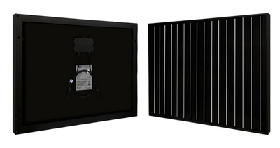 Mega 50 Watt Solar Panel Black by Rich Solar
