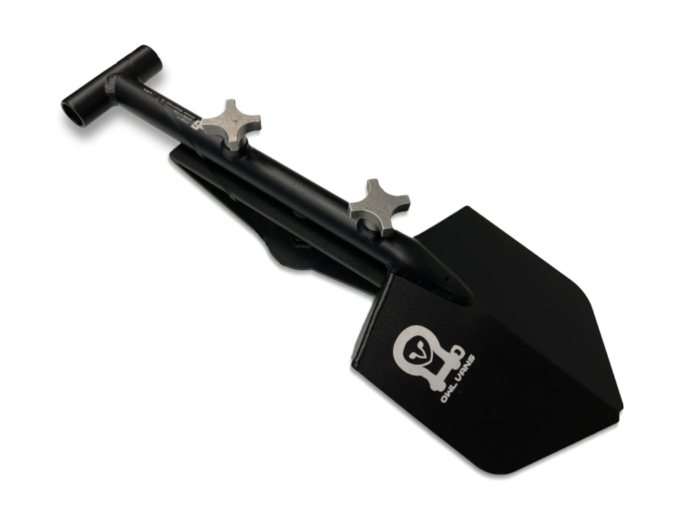 Expedition Handle 2.0 For Ladder / Tire Carrier (For Rotopax/Shovels) by Owl Vans