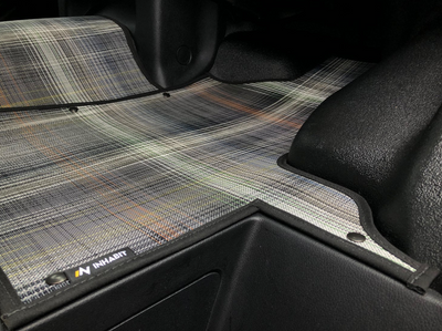 Floor Mats for Transit 2021 - Present Front Mats by Inhabit Design Works