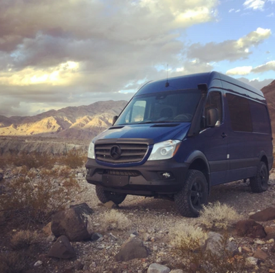 906 Mercedes Sprinter Aero Hood Spoiler (2014-2018) by Terrawagen
