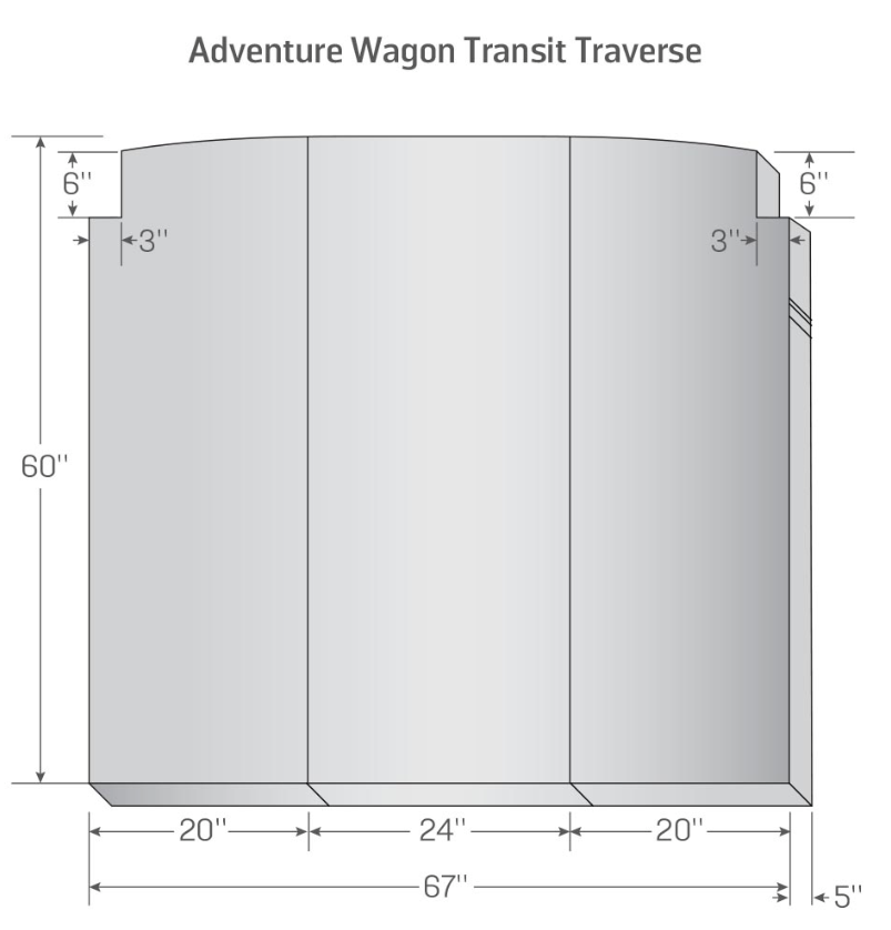 Adventure Wagon Replacement Transit Traverse by RoamRest