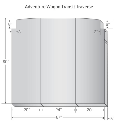 Adventure Wagon Replacement Transit Traverse by RoamRest