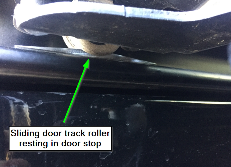 Intermediate Door Stop Kit (silver)- for Sprinters, Transits, & Promasters by Norton Fabrication